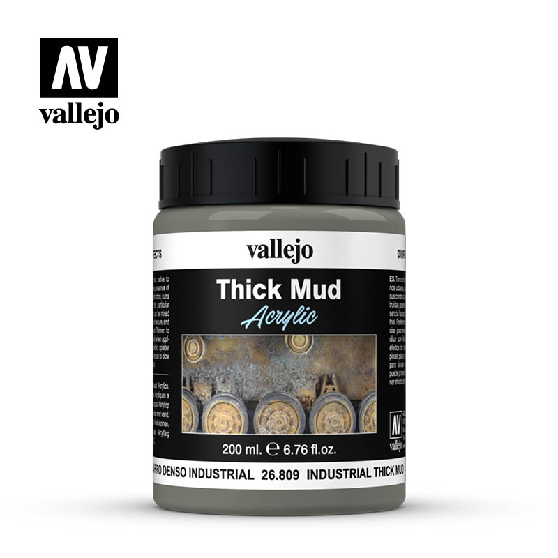 Vallejo Diorama Effects - Industrial Thick Mud - 200ml - 26809 — image 1
