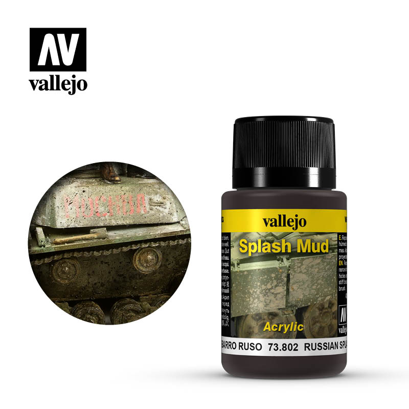 Vallejo Weathering Effects - Russian Splash Mud - 40ml - 73802 — image 1