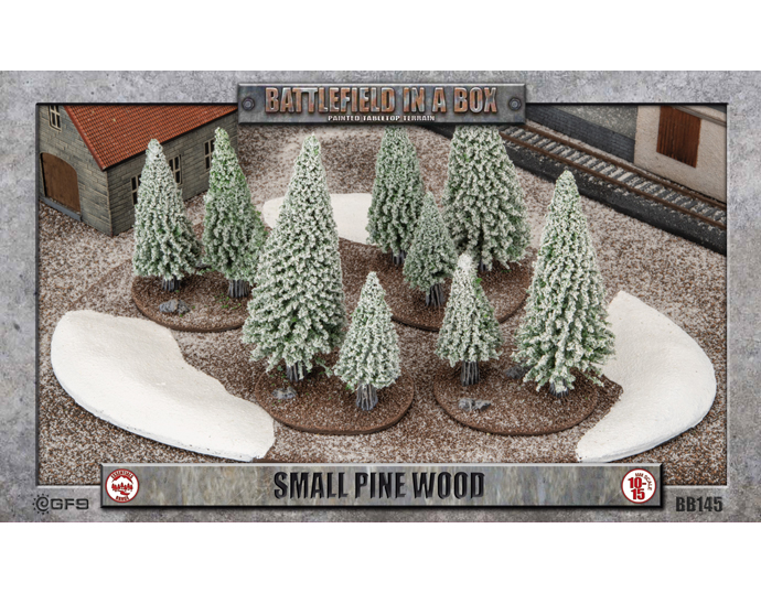 Small Pine Wood (Winter) x1 - BB145 — image 1