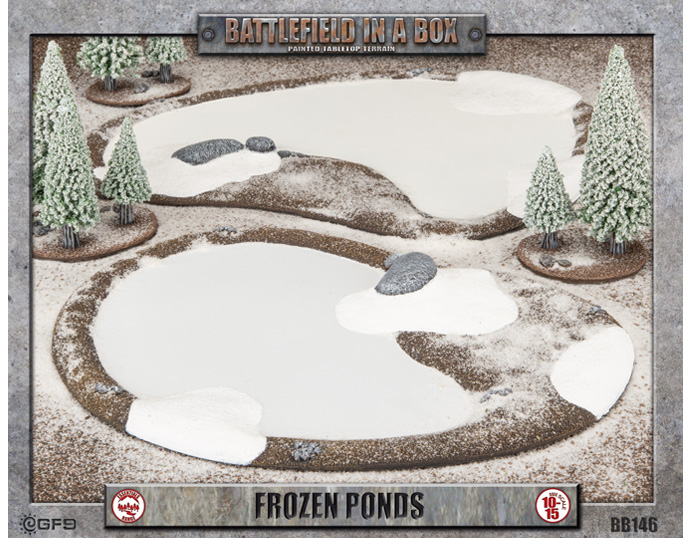 Frozen Ponds (winter) - BB146 — image 1