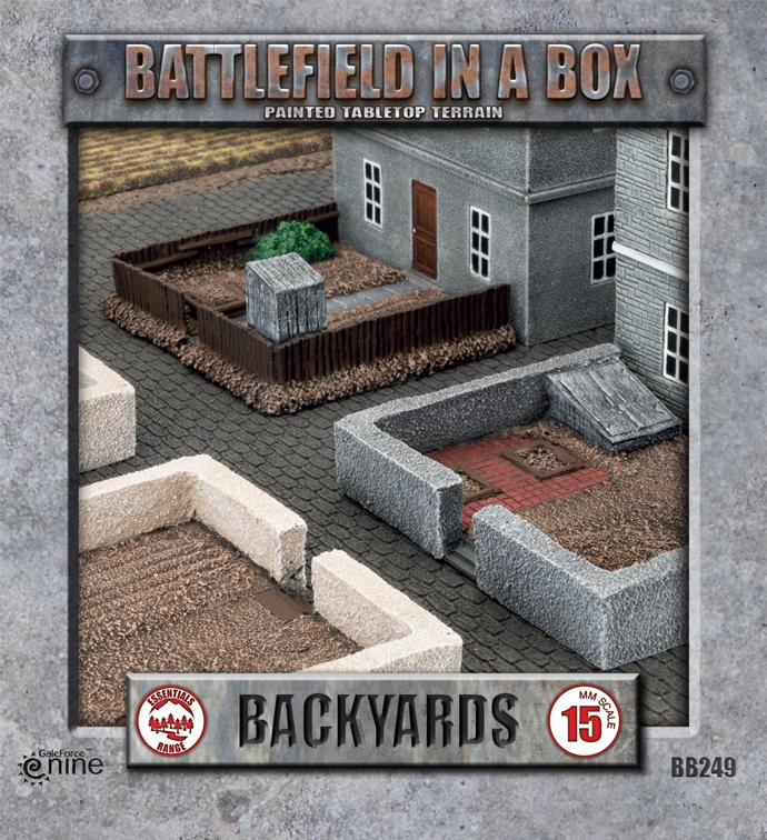 European: Backyards x4 - BB249 — image 1