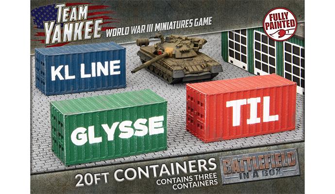 WW3 - 20ft Shipping Containers (x3) - BB252 — image 1
