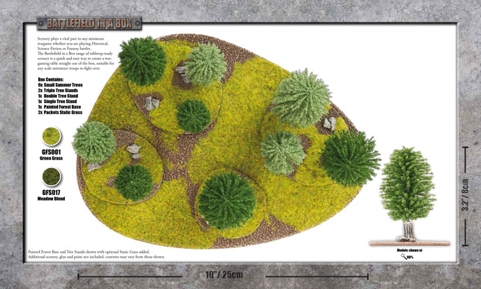 Small Summer Wood (x1) - 15mm - BB542 — image 2