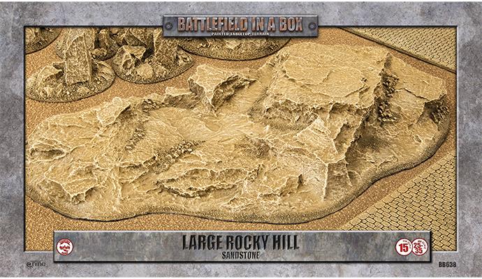 Large Rocky Hill - Sandstone (x1) — image 1