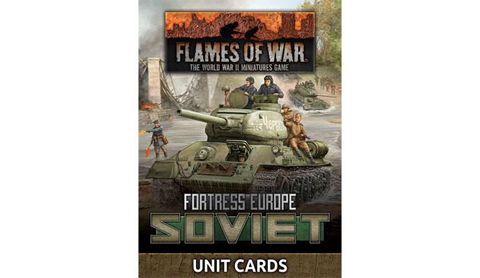 WW2 - Fortress Europe - Soviet Unit Cards - FW261S — image 1