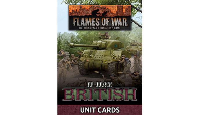 WW2 - D-Day - British Unit Cards - FW264U — image 1