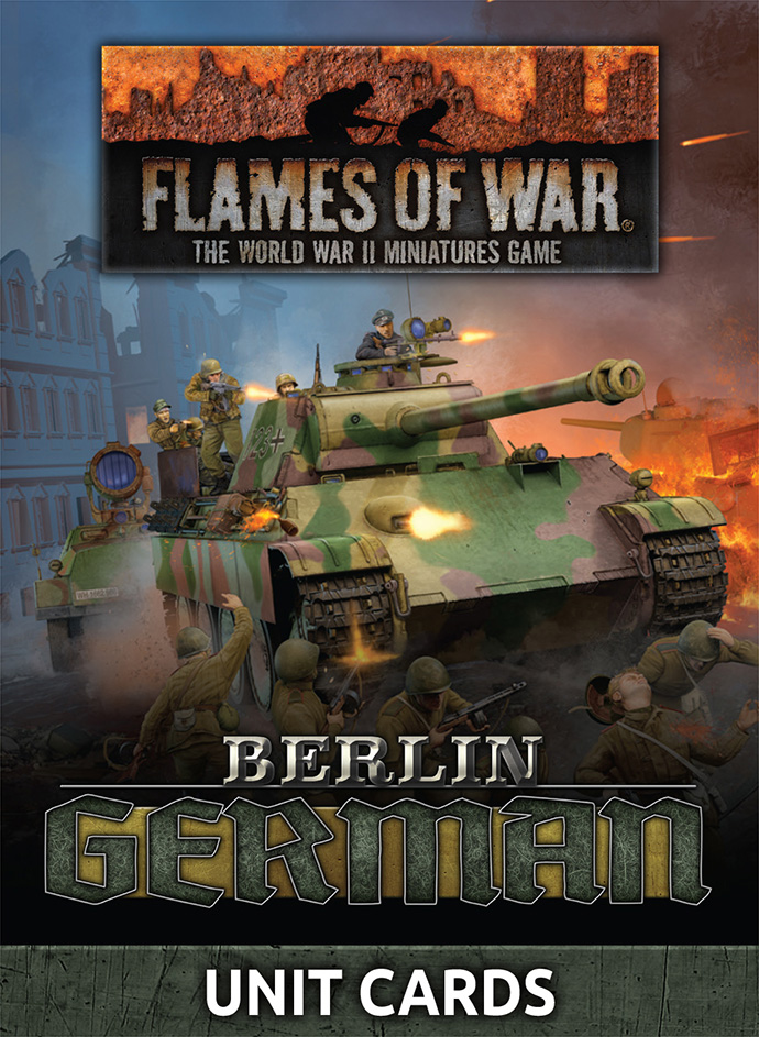 WW2 - Berlin: German Unit Card Pack (104 cards) - FW273U — image 1