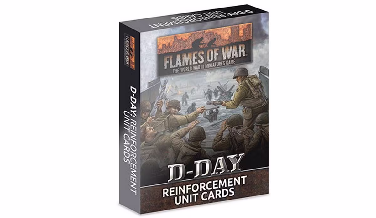 WW2 - D-Day: Reinforcement Unit Card Pack (104 cards) - FW275U — image 1