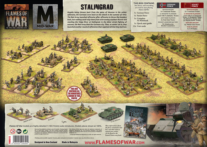 WW2 - Eastern Front Starter Set - Stalingrad USSR v Germany (FWBX13) — image 1