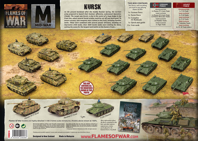 WW2 - Eastern Front Starter Set - Kursk USSR v Germany (FWBX14) — image 1