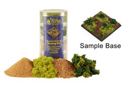 GF9 - Hobby Round: Green Static Grass - GFS001 — image 1