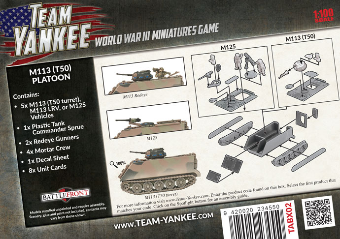 WW3 - M113 (T50) Platoon - TABX02 — image 1
