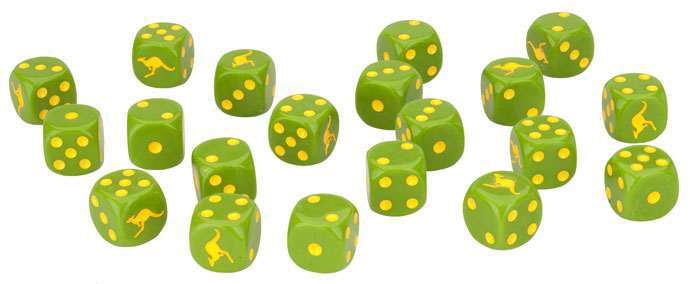 Australian Dice Set - TAU900 — image 1