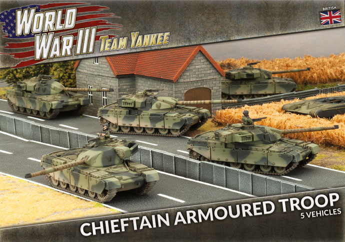 WW3 - Chieftan Armoured Troop (Plastic) - TBBX01 — image 1