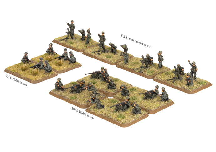 WW3 - Canadian Airborne Weapons Group (×24 figures) - TCA714 — image 1