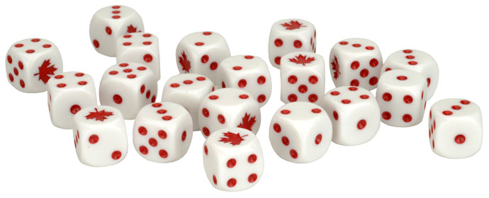 WW3 - Canadian Dice Set - TCA900 — image 1