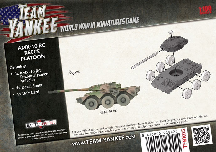 WW3 - AMX-10 RC Recce Platoon - TFBX05 — image 1