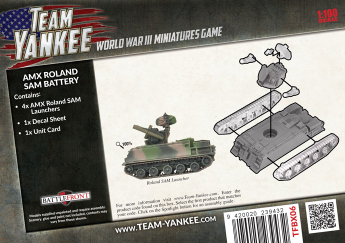 WW3 - AMX Roland SAM Battery - TFBX06 — image 1