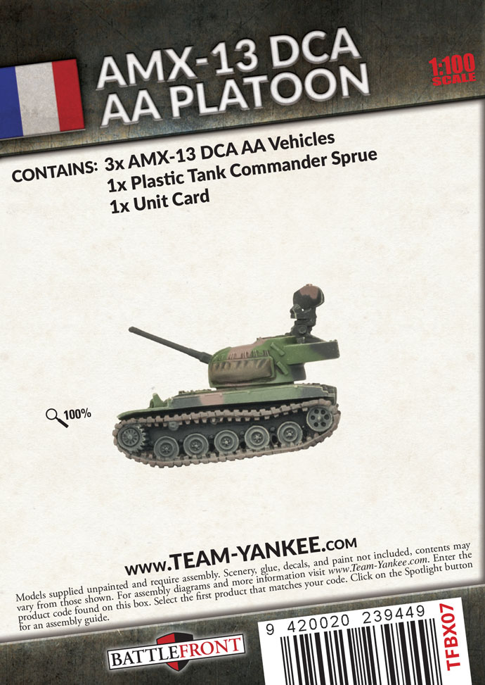 WW3 - AMX-13 DCA AA Platoon - TFBX07 — image 1