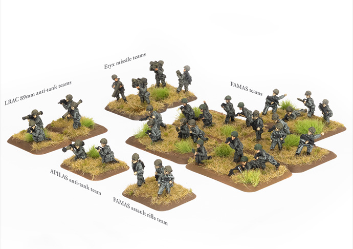 WW3 - French Infantry Platoon (x33 Figs) - TFR712 — image 1