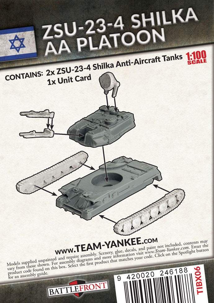 WW3 - ZSU-23-4 Shilka AA Platoon (x2) - TIBX06 — image 1