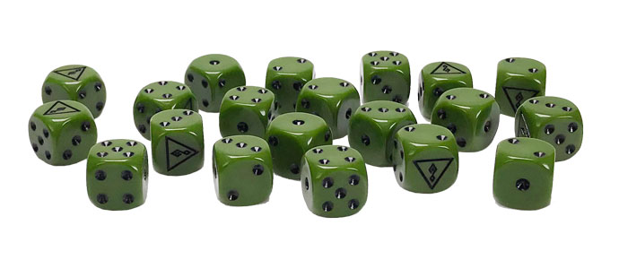 WW3 - Iraqi Dice Set (x20) - TIQ900 — image 1