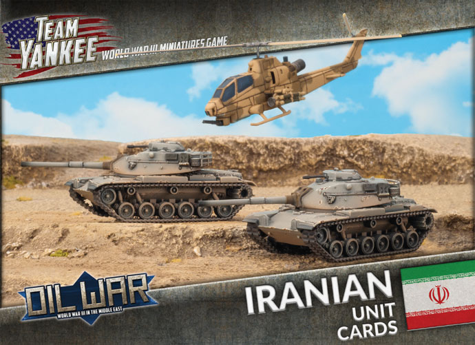 WW3 - Oil War - Iranian Unit Cards (x41 cards) - TIR901 — image 1