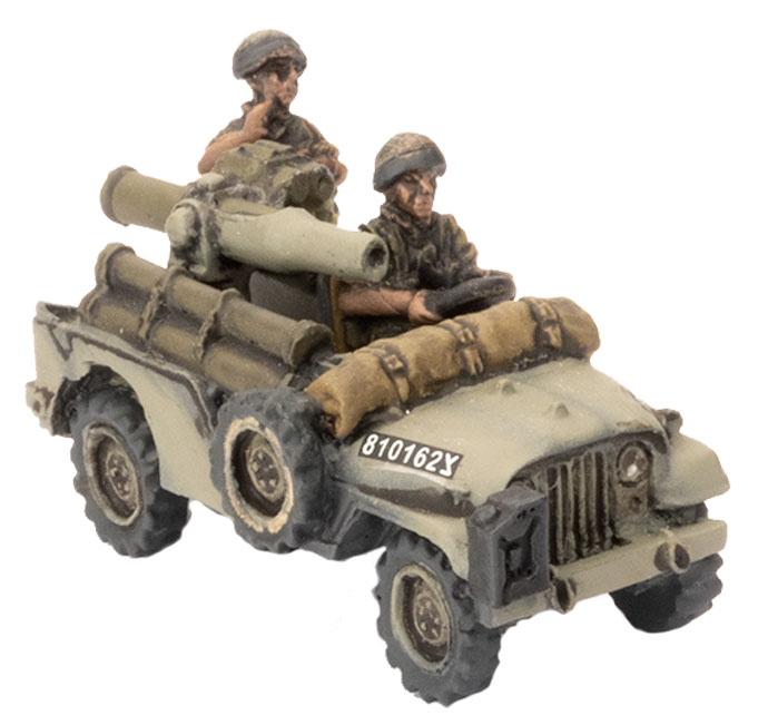 WW3 - Jeep (TOW) Platoon (x4 Jeeps) - TIS120 — image 1