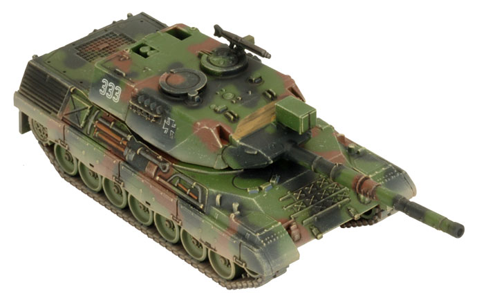 WW3 - NATO Leopard 1 Tank Platoon (x5 Plastic) - TNBX01 — image 1