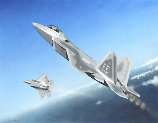 WW3 - Trumpeter - 1:144 - Lockheed Martin F-22A Raptor - TRU01317 — image 1