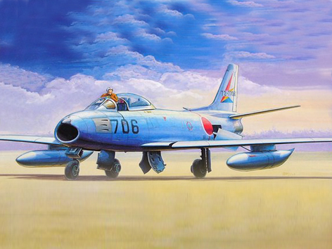 WW3 - Trumpeter - 1:144 - F86/F40 Sabre - TRU01321 — image 1