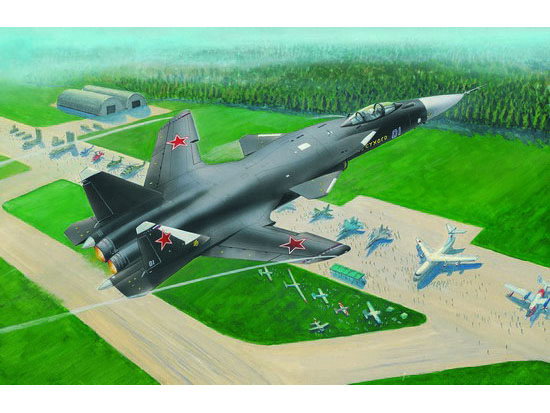 WW3 - Trumpeter - 1:144 - Sukhoi Su-47 Berkut - TRU01324 — image 1