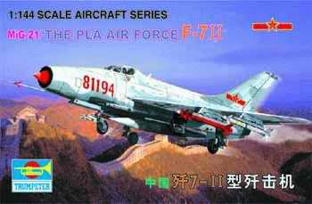 WW3 - Trumpeter - 1:144 - Mig21/F-711 - TRU01325 — image 1