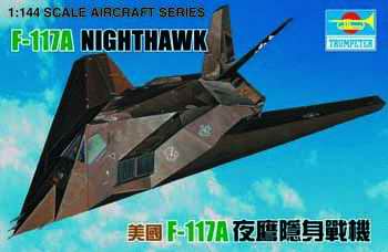 WW3 - Trumpeter - 1:144 - Lockheed F-117A Night Hawk - TRU01330 — image 1