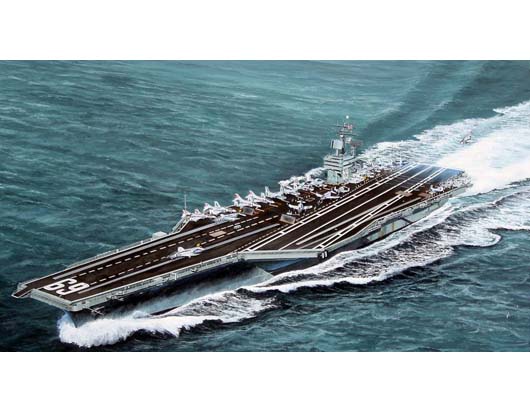 WW3 - Trumpeter - 1:700 - USS Dwight D. Eisenhower CVN-69 (1978) - TRU05753 — image 1