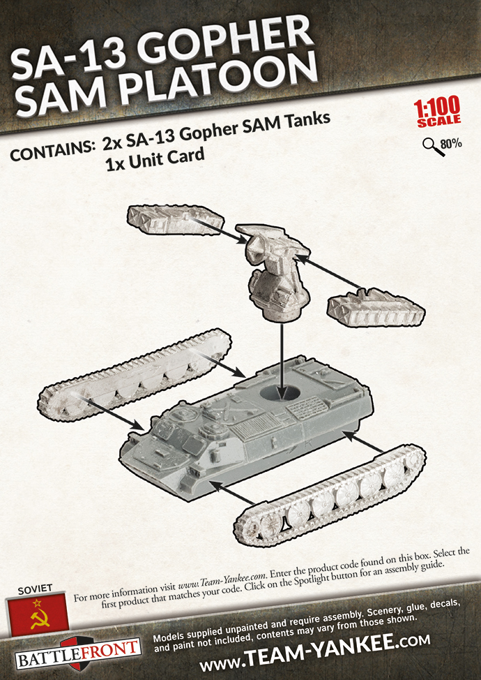WW3 - SA-13 Gopher SAM Platoon - TSBX06 — image 1