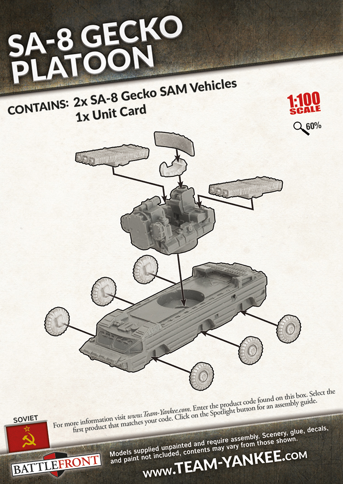 WW3 - SA-8 Gecko SAM Battery - TSBX16 — image 1
