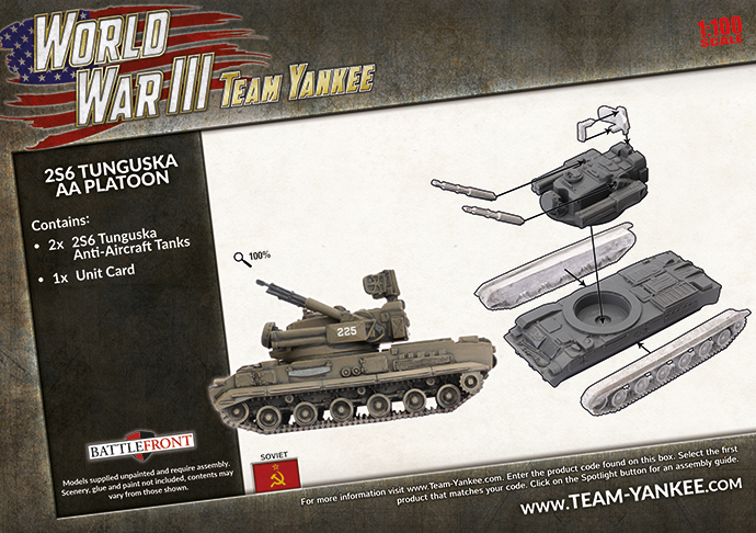 WW3 - 2S6 Tunguska AA Platoon - TSBX27 — image 1