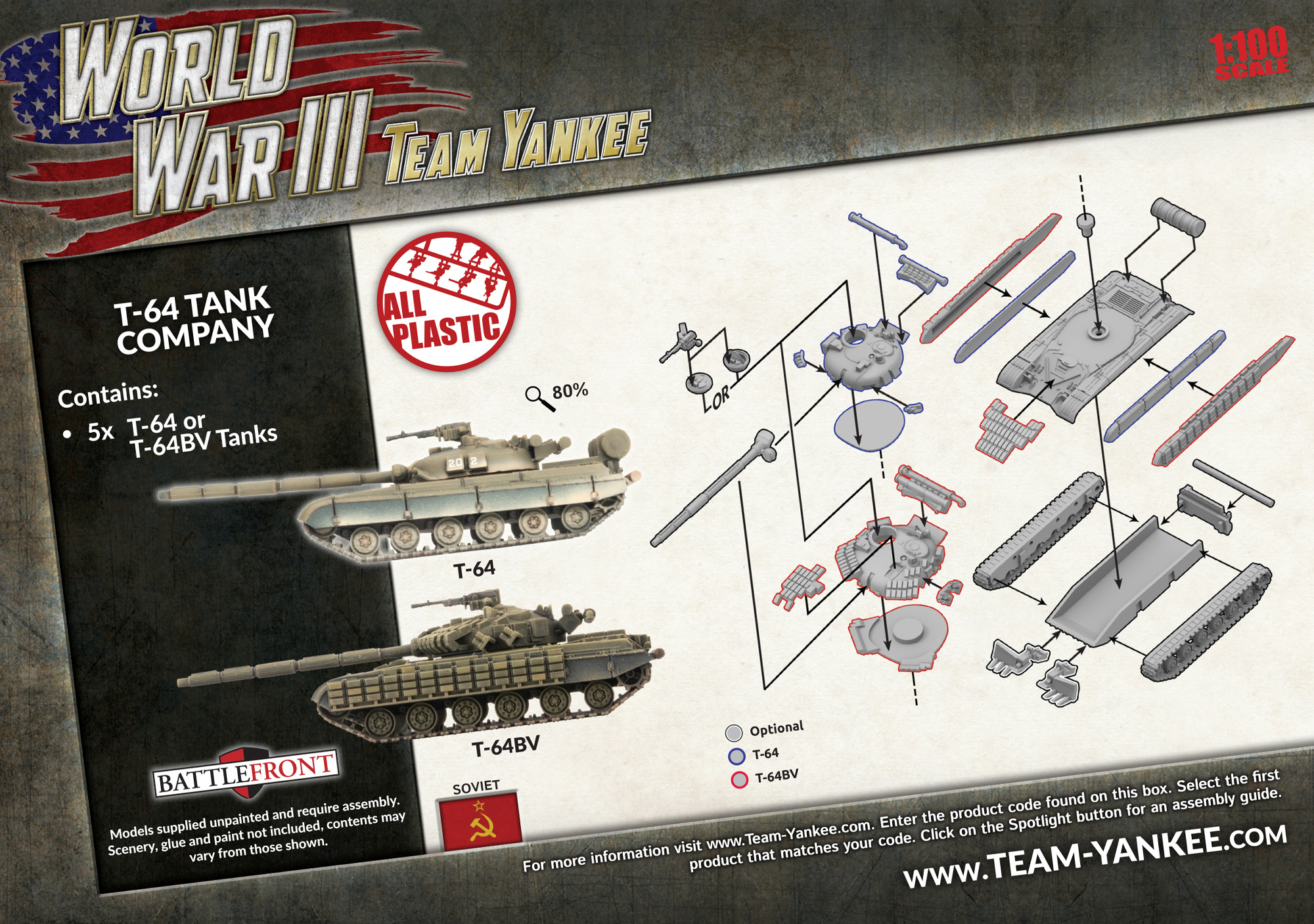 WW3 - T-64 Tank Company - TSBX30 — image 1