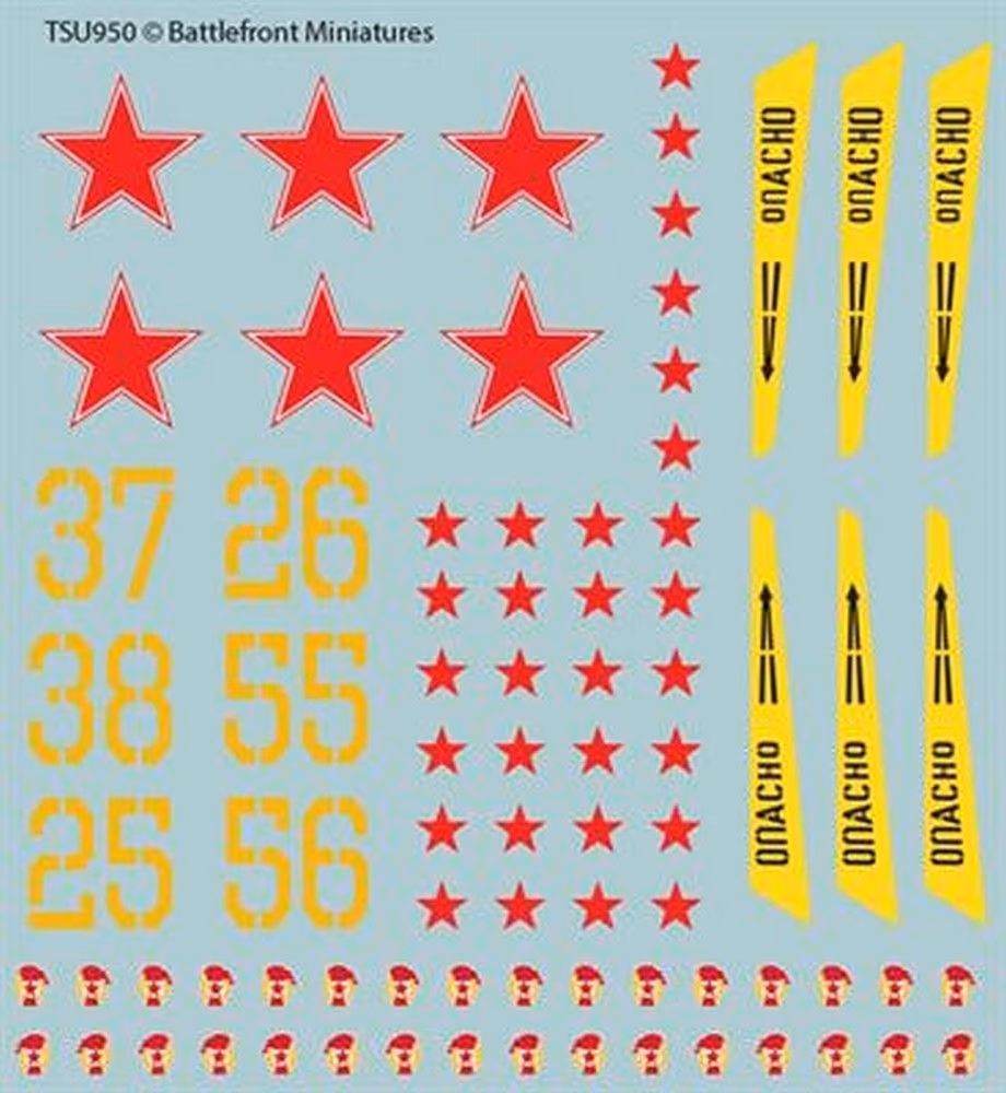 WW3 - WW3 Soviet Decal Set - TSU950 — image 1