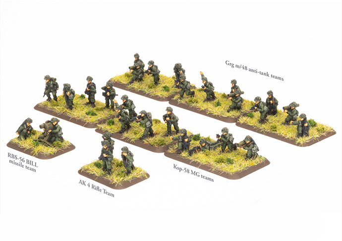 WW3 - Armoured Rifle Platoon (×32 figures) - TSW702