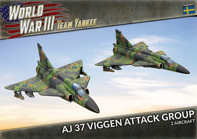 WW3 - AJ 37 Viggen Attack Group (x2) - TSWBX07 — image 1