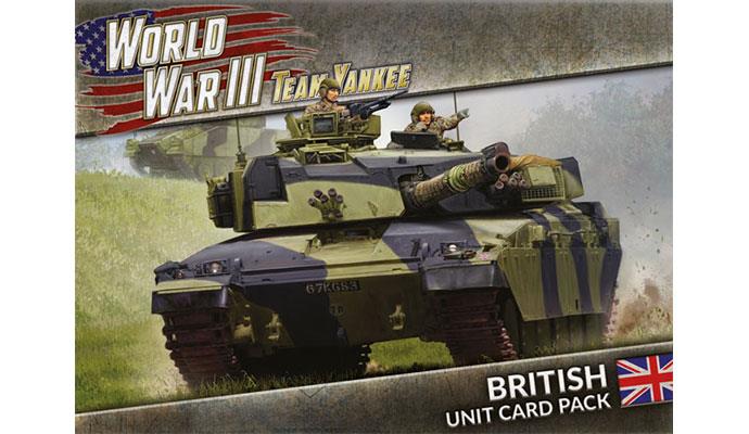 WW3 - British Unit Card Pack (39 cards) - WW3-02U — image 1