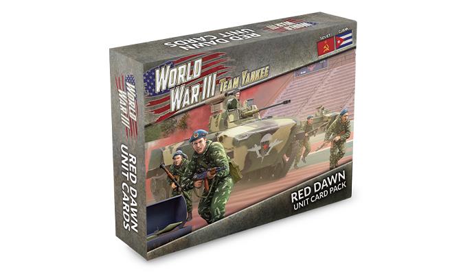 WW3 - Red Dawn Unit Card Pack (49 cards) - WW3-07U — image 1