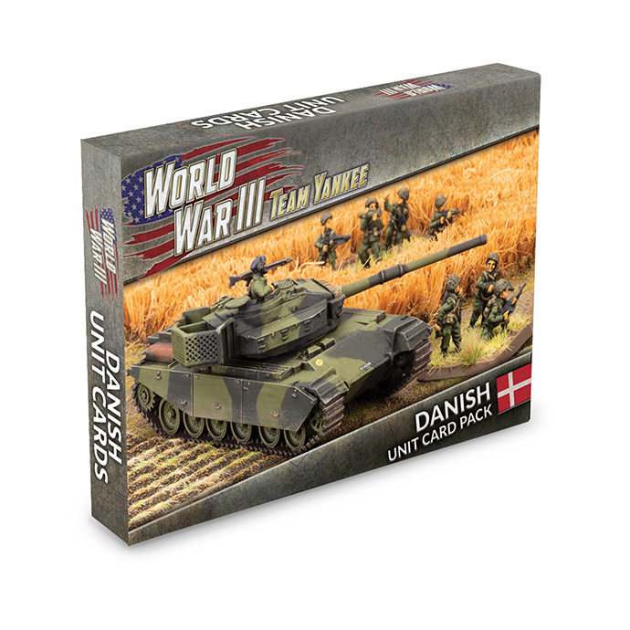 WW3 - Danish Unit Cards - WW3-08D — image 1