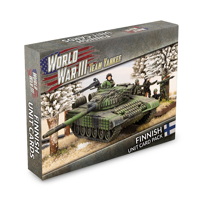 WW3 - Finnish Unit Cards - WW3-08F — image 1