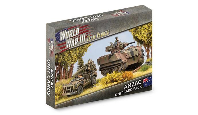 WW3 - Anzac Unit Card Pack (x29 Cards) - WW3-09A — image 1