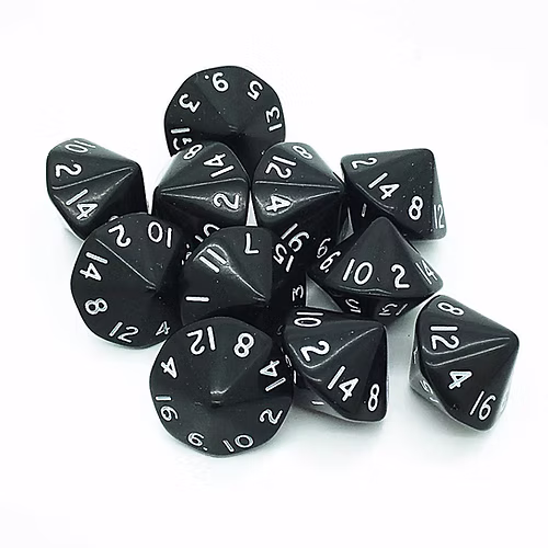 1 x D16 Opaque Black - d16opaqueblack — image 1